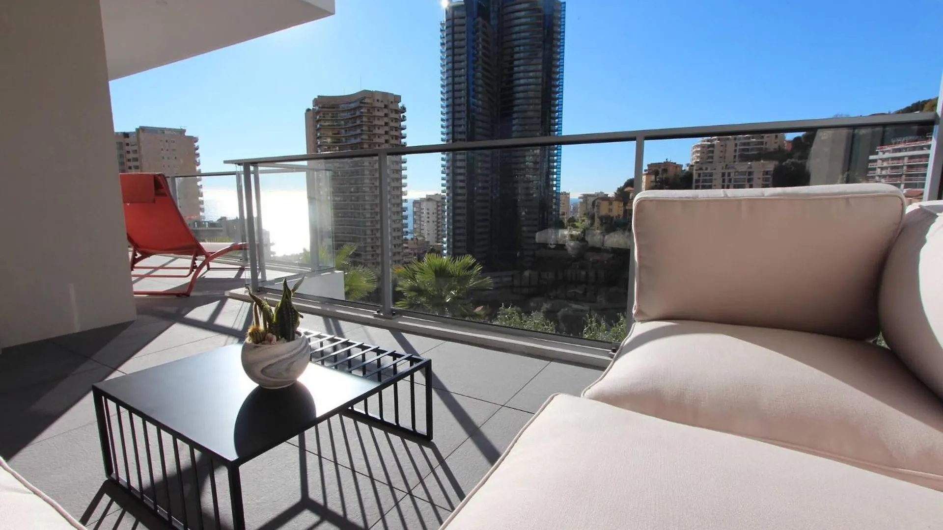 Sun Paradise Seaview&Terrace Parking&Pool Beausoleil Appartamento