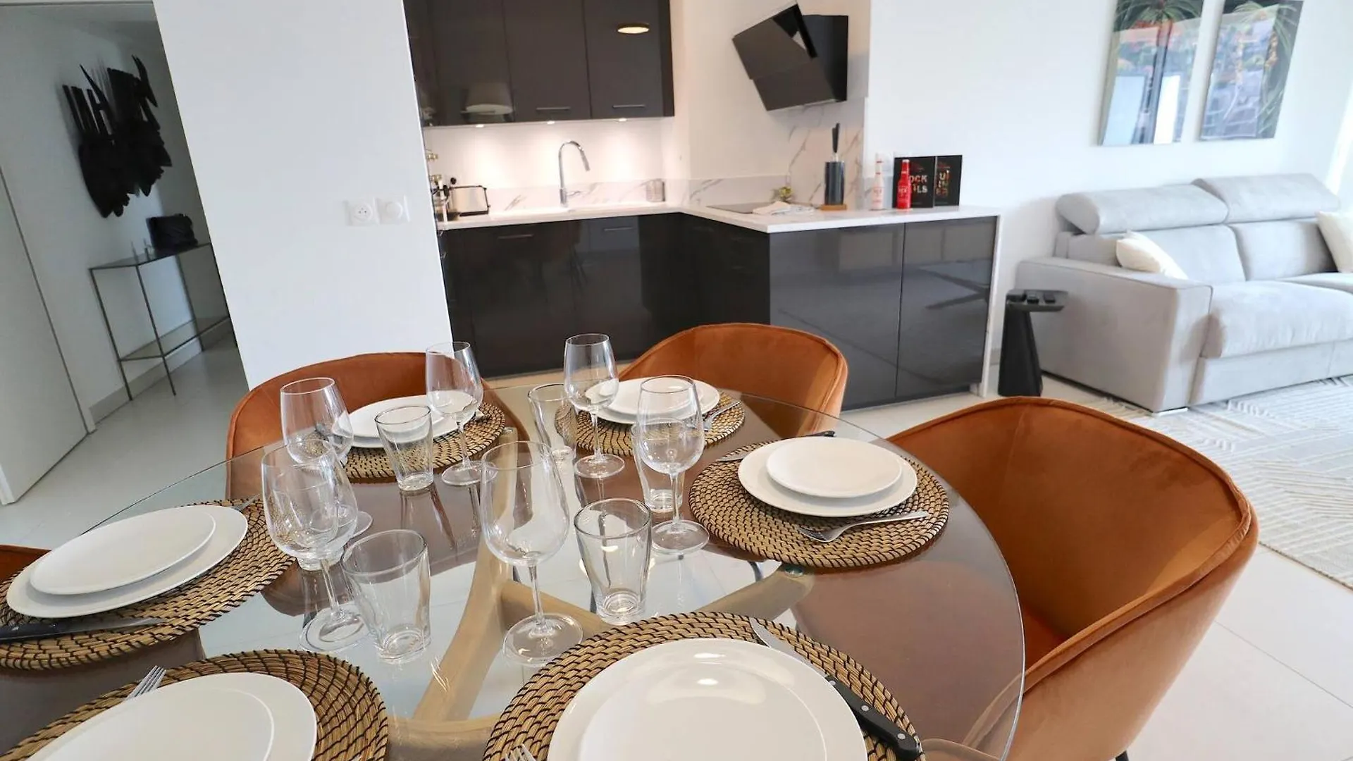 Sun Paradise Seaview&Terrace Parking&Pool Beausoleil Daire